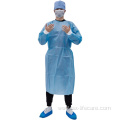 Ce FDA Non-Woven Blue PP Disposable Isolation Gown